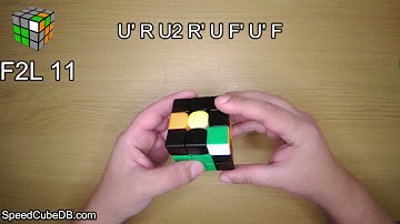 F2L Algorithms, FR Slot - F2L 11