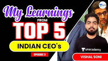 EP 3 | My Learnings from Top 5 "👨‍💼 INDIAN CEO