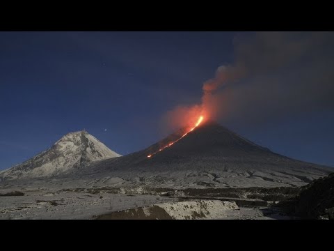 Video: El volcán más alto de Rusia. Volcán Klyuchevskaya Sopka en Kamchatka