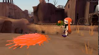 Inkling shooting (sfm Splatoon)