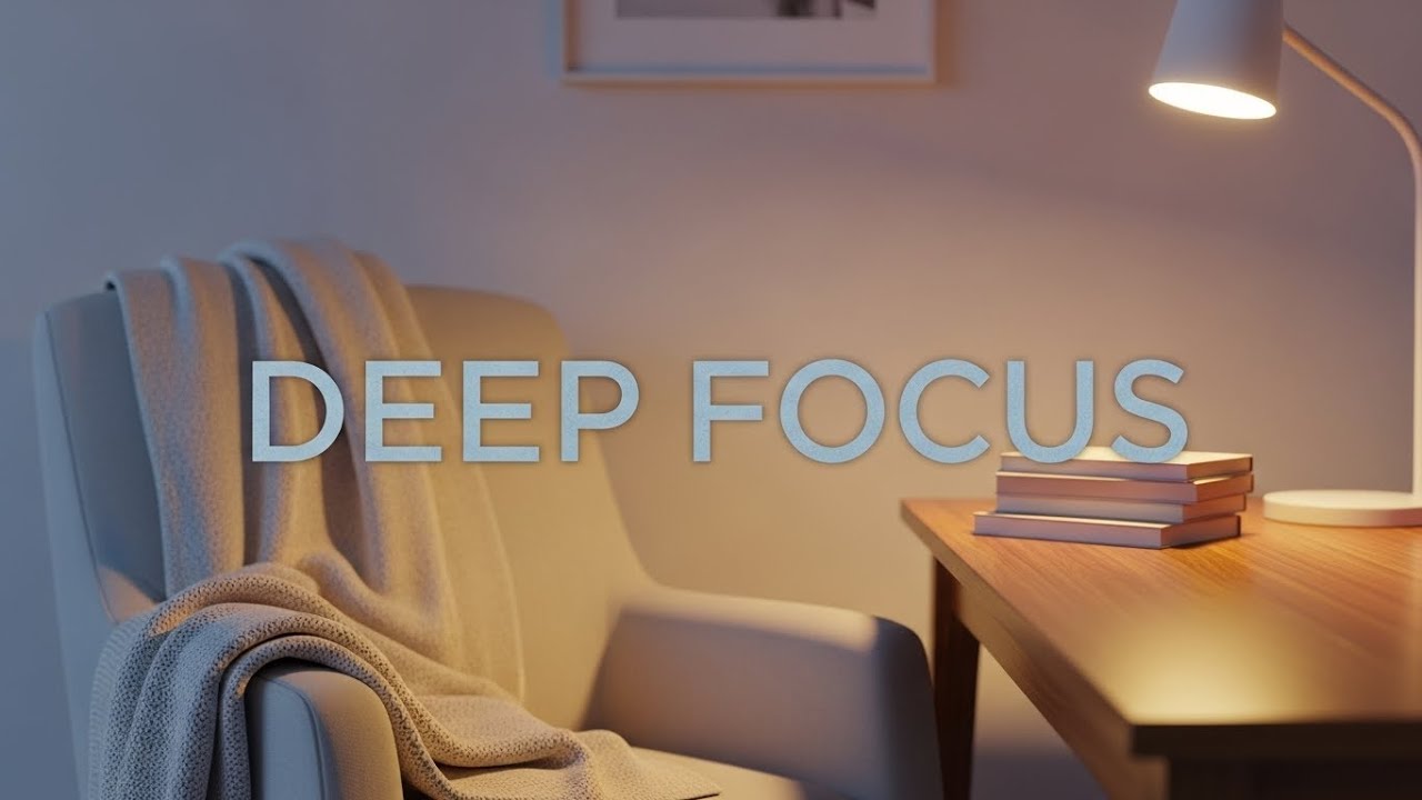 Focus Study Music – Calm Ambient Piano for Reading and Learning