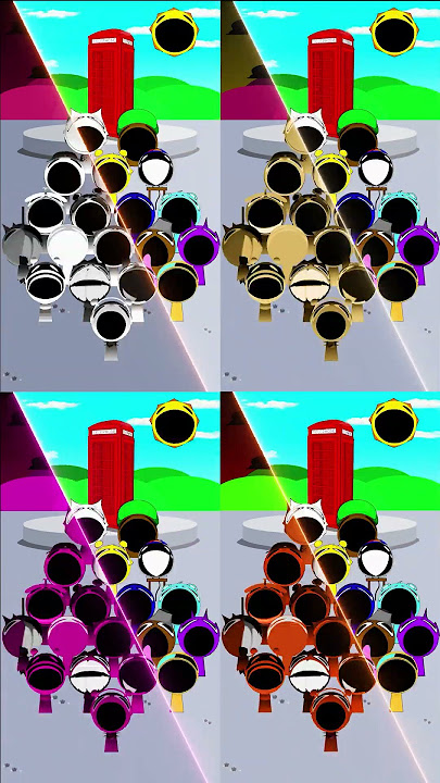 All Some Color With Full Version Sprunki Famous iPhone ringtone | POP incredibox Sprunki