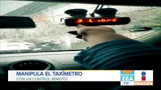 Taxista presume cómo sube el precio en el taxímetro con control remoto | Noticias con Zea screenshot 3