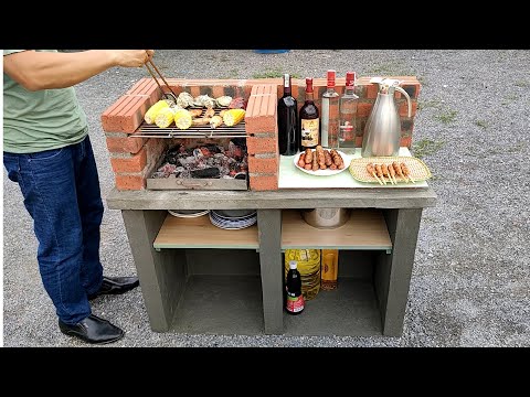 Video: Barbecue Area Na May Isang Canopy (52 Mga Larawan): Sa Dacha Isang Barbecue Na Gawa Sa Mga Brick Na May Barbecue O Cauldron At Isang Canopy Na Gawa Sa Kahoy, Gawin Mo Ito Mismo, Di