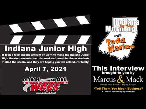 Indiana in the Morning Interview: Indiana Junior High Theater (4-7-21)