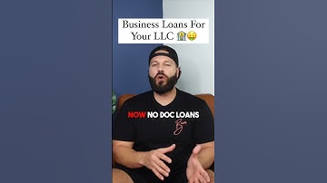 Business loans for your LLC.