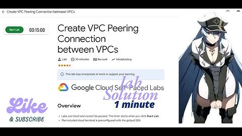 Create VPC Peering Connection between VPCs  || Qwiklabs Arcade 2025.