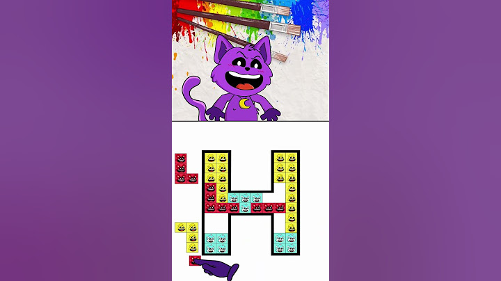 Test IQ - Smiling Critters Poppy Playtime Chapter 3 play Tetris Game #short #catnap