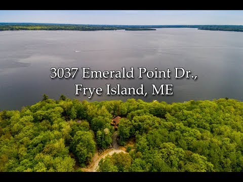 3037 Emerald Point Dr., Frye Island, ME home video tour