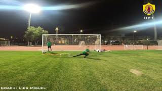 Goalkeeper training 29 3 24