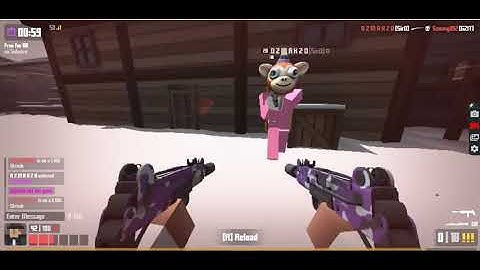 krunker using a hacker tagged account