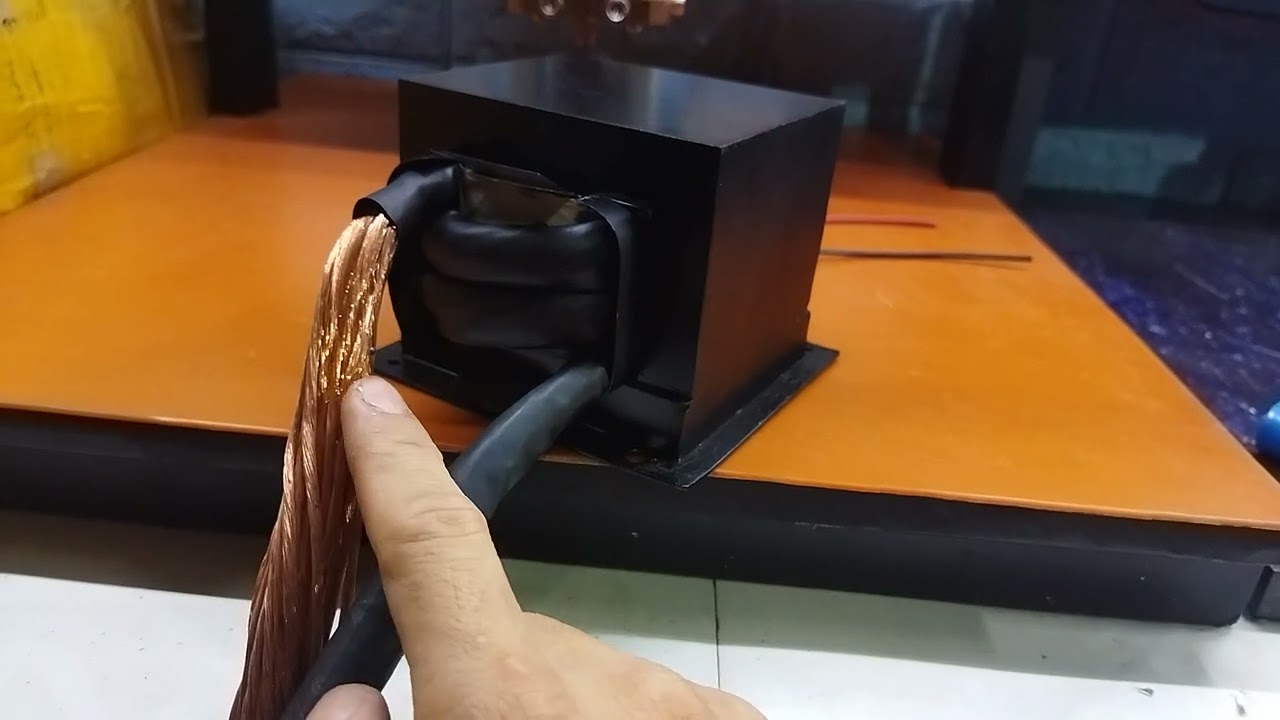 chế máy hàn cell pin - biến áp hàn cell pin siêu khoẻ - hàn kẽm 0.25. biến áp 700