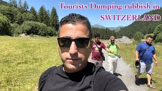 Tourists dumping Rubbish in Switzerland 🥴