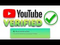 How to verify YouTube channel ||YouTube channel phone number se verify kaise kare