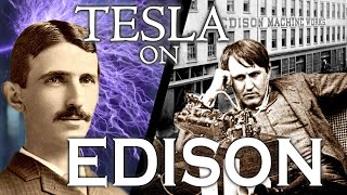 Nikola Tesla Describes Coming to America and Meeting Thomas Edison // My Inventions (1919) @VoicesofthePast