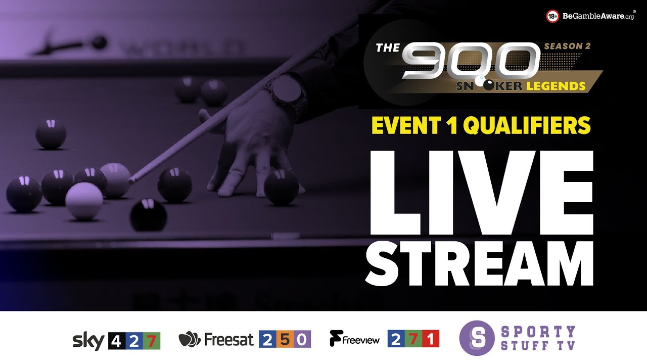 Snooker Legends 900 Event 1 Qualifiers Series 2 Live Snooker Stream