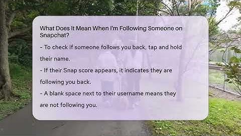 What Does It Mean When I