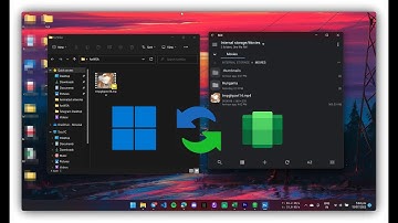 Exchange files between WSA and Windows