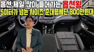 망해버린 신차로 싸게 살수있는 5미터 넘는 준대형세단 800만원대