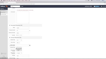 Bullhorn Training   6 6   Record a placement
