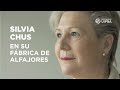 Silvia Chus en su fábrica de alfajores