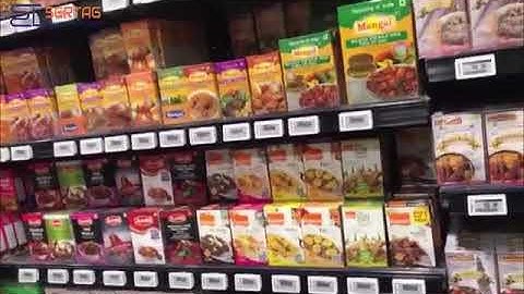 How does the ESL system bind tags and products?