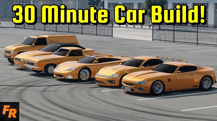 30 Minute Car Build Challenge - Revive A Car Brand - Automation/BeamNG Drive