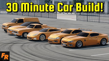 30 Minute Car Build Challenge - Revive A Car Brand - Automation/BeamNG Drive