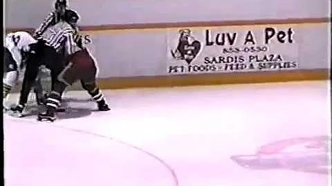 Mitch Shawara #11 (dark) vs Danny Powell #4 (white...