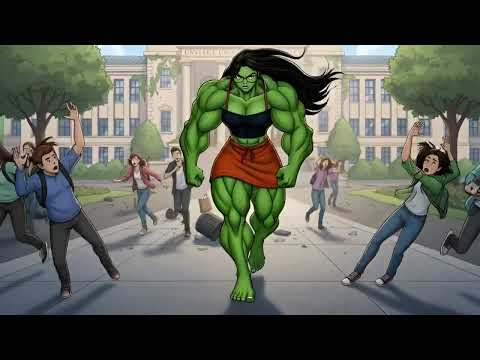 Bullied College Girl Becomes She Hulk Incredible Transformation