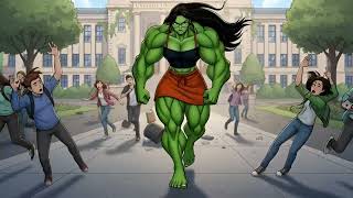 Bullied College Girl Becomes She Hulk Incredible Transformation