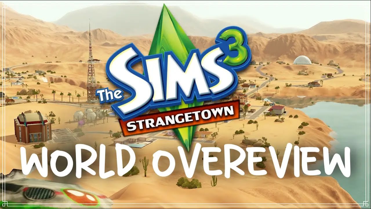 Strangetown SIMS 3 WORLD OVERVIEW YouTube Strangetown sims 3 world overview youtube
