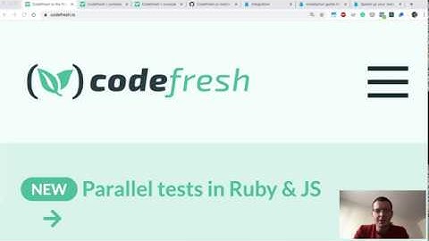 How to use Codefresh matrix parallel steps to run parallel tests in Ruby on Rails