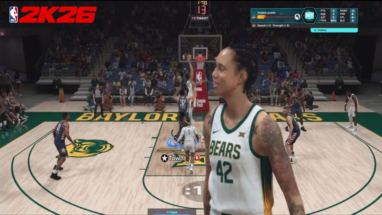 myTEAM shut down darianna littlepage buggs & Baylor BUT couldnt STOP Brittany Griner from DUNKING