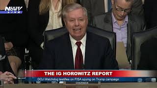 FBI EXPOSED: Lindsey Graham DETAILS Massive FBI Bias Against President Trump