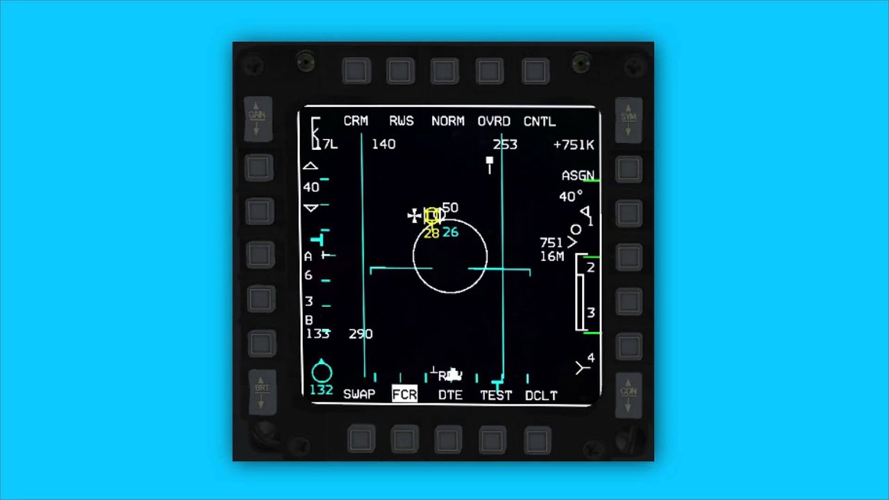 FALCON BMS_AN/APG-68_RWS _ SAM _ PARTE 7 - YouTube