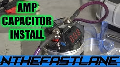 ▶️Amplifier Capacitor Installation "How To"⚡ 
