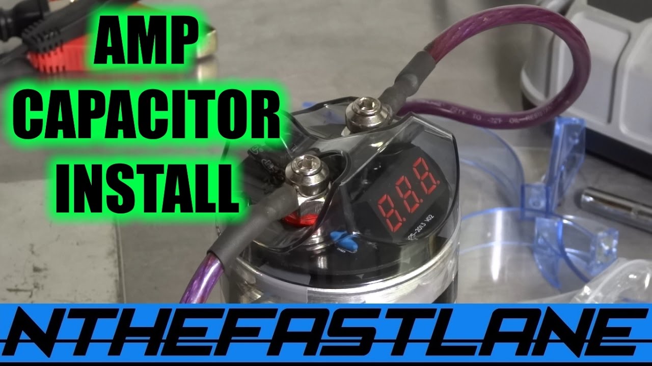 Amplifier Capacitor Installation "How To"