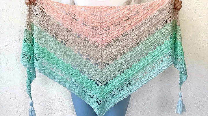 Create your own stunning Jaycee Butterfly Shawl!