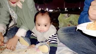 A DAY WITH HAMDAN AND HAYAN at KING ABDULLAH PARK #cutebaby #naughty baby #ofwlife #ofwfamily #ofw