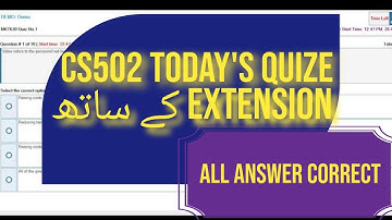 CS502 QUIZ NO 02  2021||cs502 quiz no 02 2021||CS502 Quiz No 02
