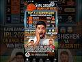 "ABHISHEK SHARMA IS NEW NO. 1!"🔥 Orange Cap Race IPL 2026 #shorts