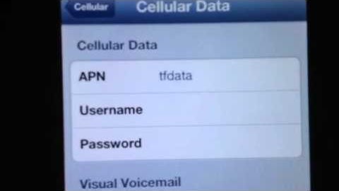 New apn data & mms for NET10
