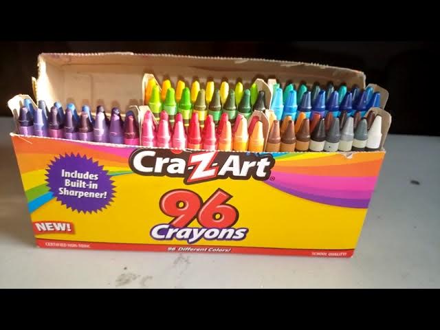 Sort, Name and Unbox 150 Crayola Colored Pencils featuring Colors