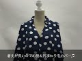 【GOLDJAPAN 大きいサイズ専門店】大きなドットが印象のチュニックワンピ 　L-5L