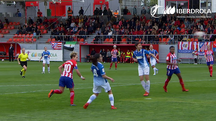 Atlético de Madrid Femenino 2-0 Espanyol