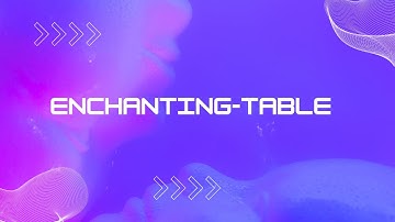 Plugin Enchanting-Table┃Pocketmine 5.0.0┃FREE [Download in description]