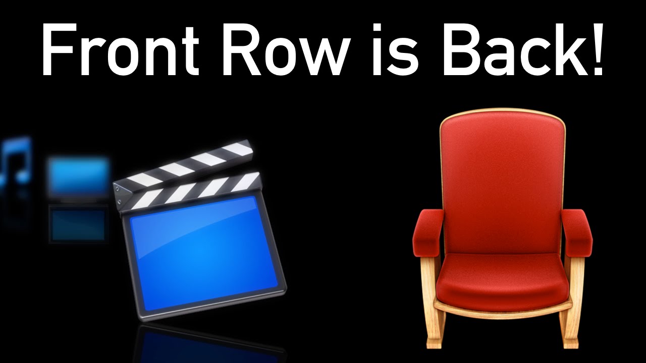 apple front row