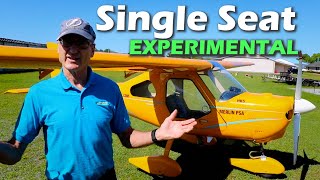 Single Seat Merlin Experimental Kit Aircraft YOU CAN AFFORD
