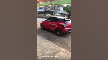 SWIFT (2021) MODEL MODIFIED RED ❤️ #swift #swiftmodified#modifiedcars #youtubeshorts #youtube #fyp